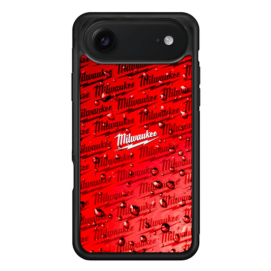 Milwaukee Tool Water Droplet iPhone 17 Air Case | Slim Rubber Case for iPhone 17 Air