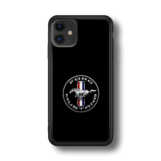 Ford Mustang Icon of Speed iPhone 11 Case | Slim Rubber Case for iPhone 11