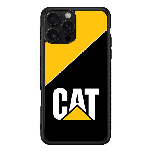Caterpillar Power That Performs iPhone 16 Pro Case | Slim Rubber Case for iPhone 16 Pro