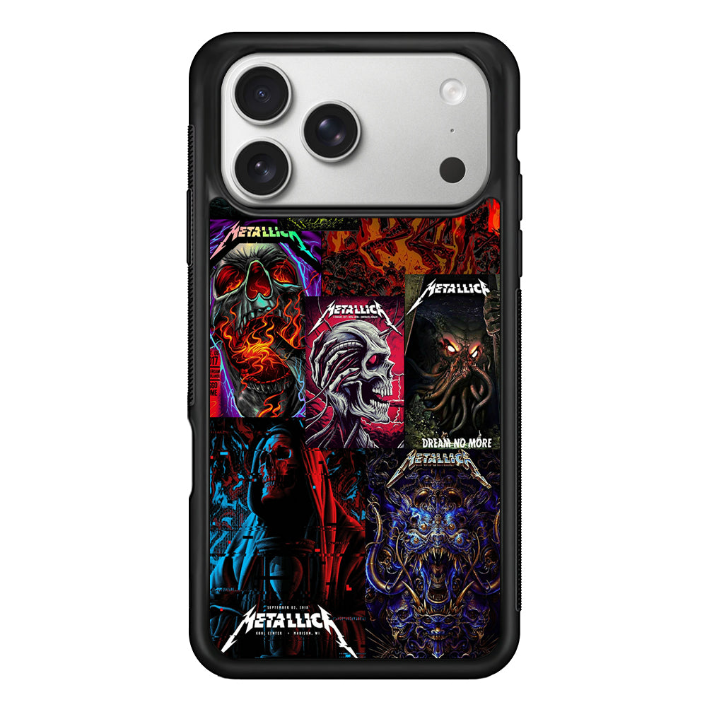 The Art of Metallica iPhone 17 Pro Case | Slim Rubber Case for iPhone 17 Pro