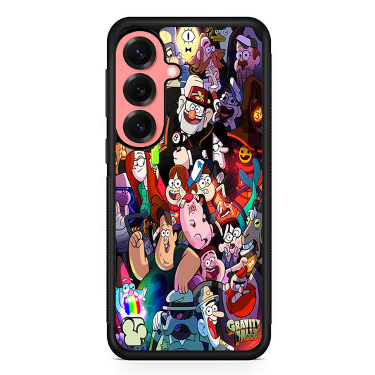 Gravity Falls All Character Samsung Galaxy S25 Case | Protective Case for Samsung Galaxy S25