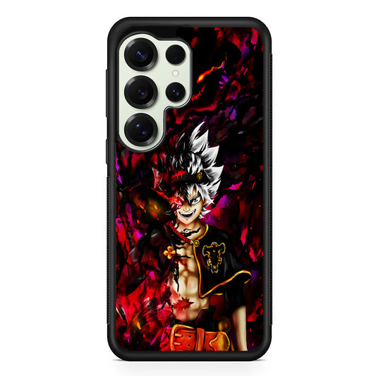 Asta Black Clover Manga Samsung Galaxy S25 Ultra Case | Durable Rubber Case for Samsung Galaxy S25 Ultra