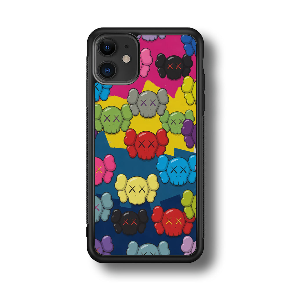 Kaws Pop Parade iPhone 11 Case | Slim Rubber Case for iPhone 11
