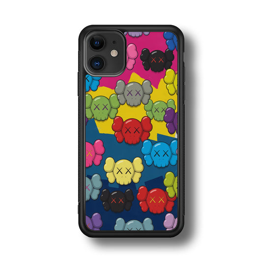Kaws Pop Parade iPhone 11 Case | Slim Rubber Case for iPhone 11