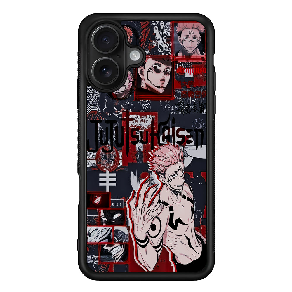 Sukuna Jujutsu Kaisen Aesthetic iPhone 16 Case - Oxvistore