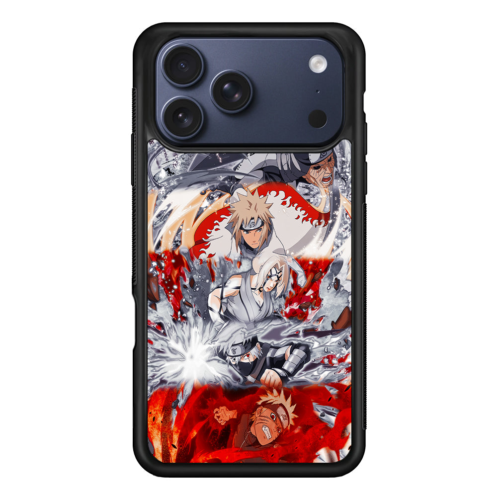 Powerful Techniques Seven Naruto Hokage iPhone 17 Pro Max Case | Slim Protective Cover for iPhone 17 Pro Max