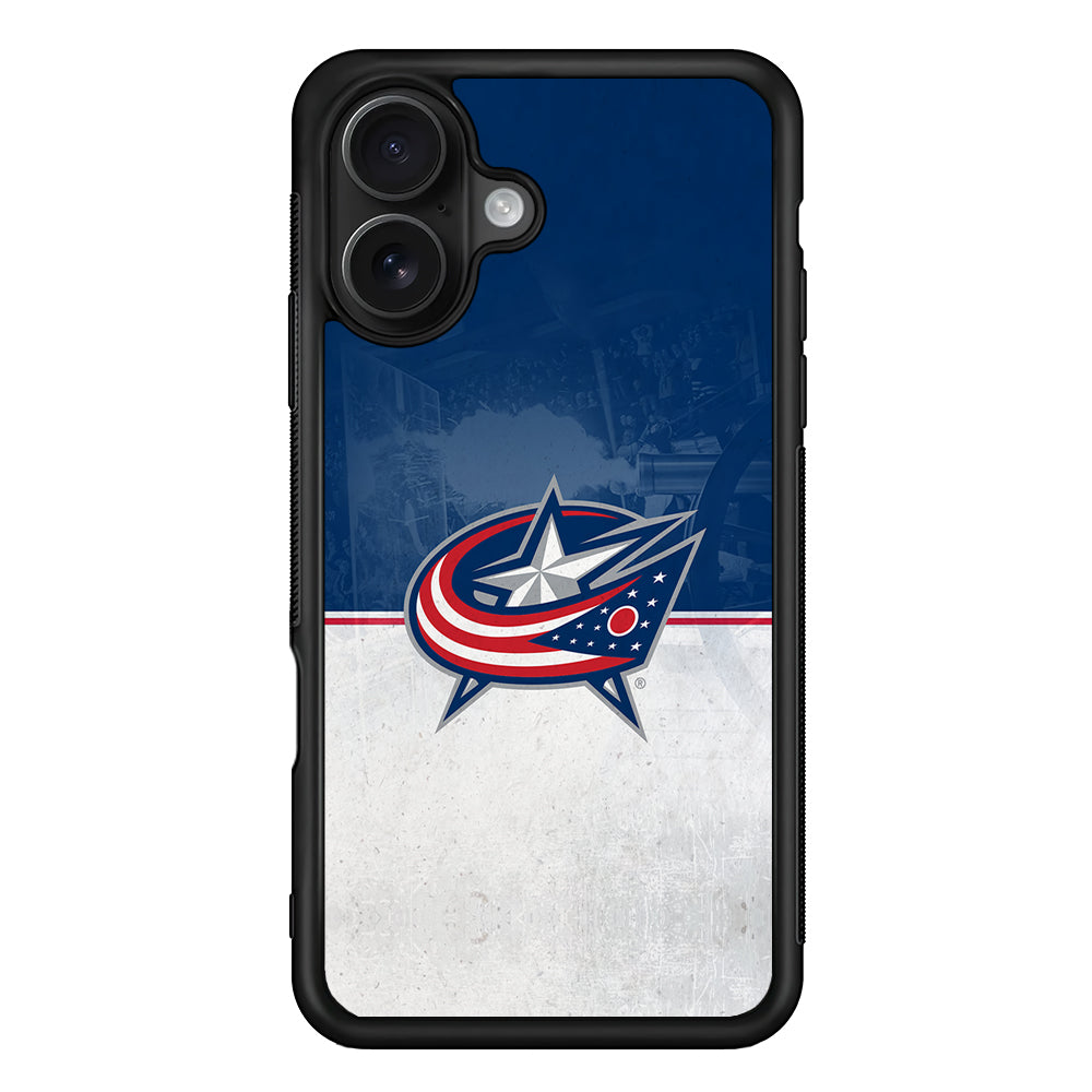 Columbus Blue Jackets Logo iPhone 16 Case - Oxvistore