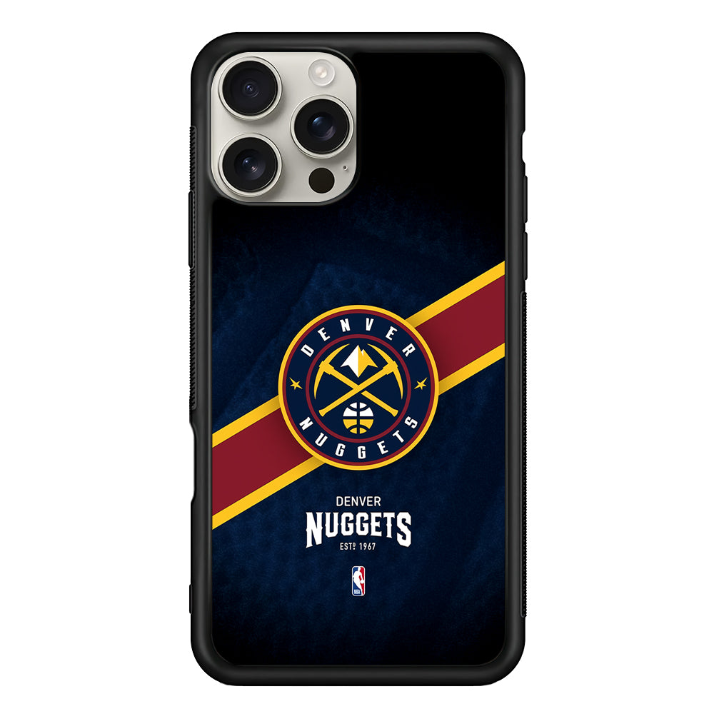 Denver Nuggets Logo iPhone 16 Pro Max Case | Stylish Protective Case for iPhone 16 Pro Max