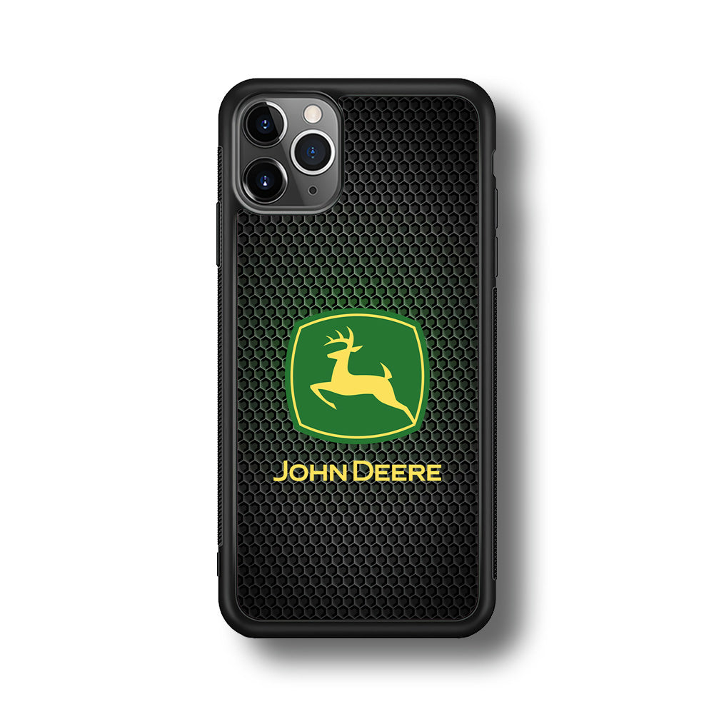 John Deere Fiber Illusion iPhone 11 Pro Max Case | Slim Rubber Case for iPhone 11 Pro Max