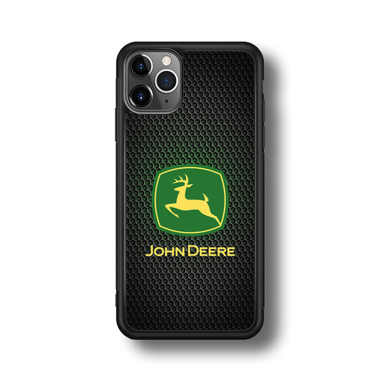 John Deere Fiber Illusion iPhone 11 Pro Max Case | Slim Rubber Case for iPhone 11 Pro Max