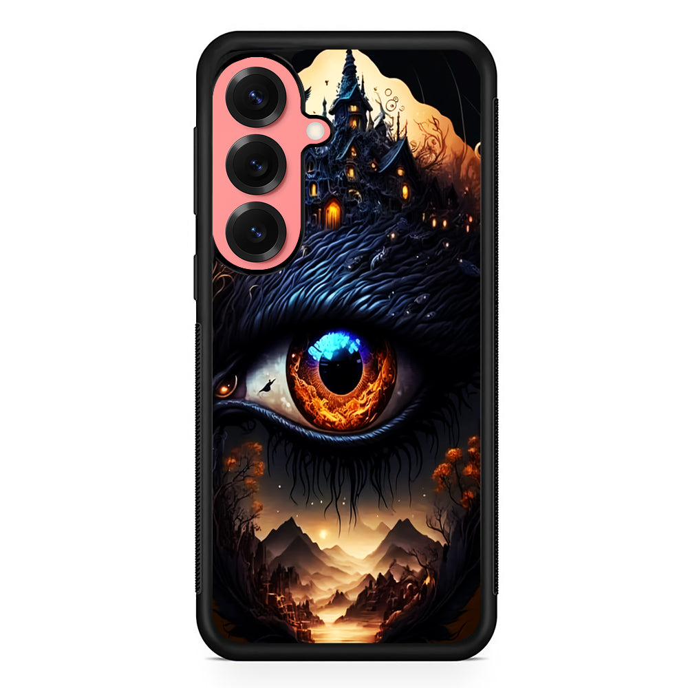 The Eye of Sauron Fantasy Art Samsung Galaxy S25 Case | Protective Case for Samsung Galaxy S25