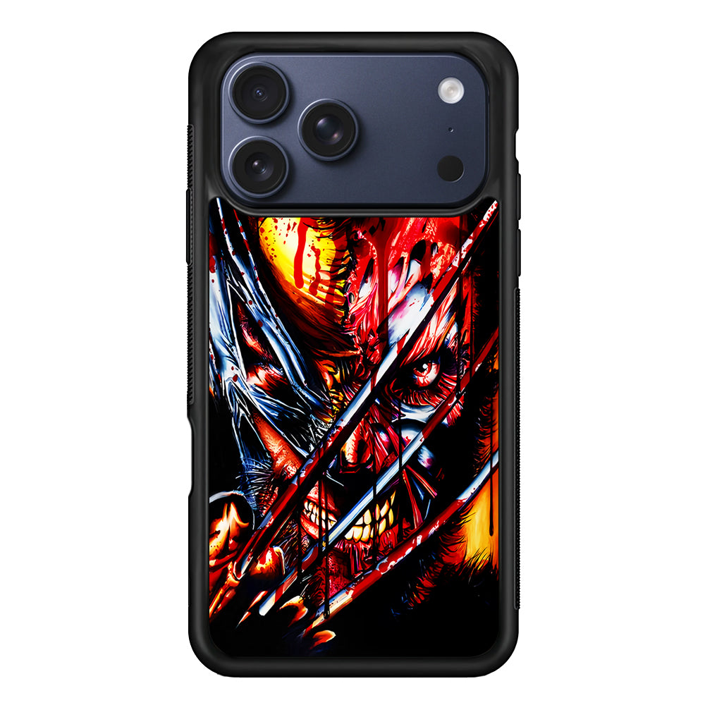 Wolverine Transformation Comic iPhone 17 Pro Max Case | Slim Protective Cover for iPhone 17 Pro Max