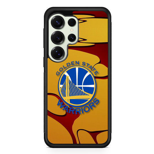 Golden State Warriors Pattern Samsung Galaxy S25 Ultra Case | Durable Rubber Case for Samsung Galaxy S25 Ultra