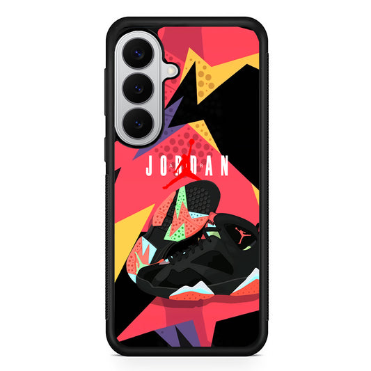 Air Jordan Milestones of Scramble Samsung Galaxy S26 Case | Slim Samsung Galaxy S26 Rubber Case