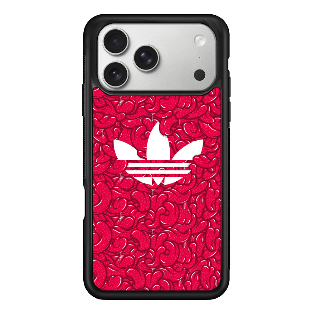 Adidas Red Tongue iPhone 17 Pro Case | Slim Protective Case for iPhone 17 Pro