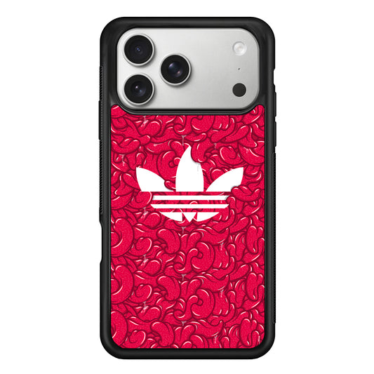Adidas Red Tongue iPhone 17 Pro Case | Slim Protective Case for iPhone 17 Pro