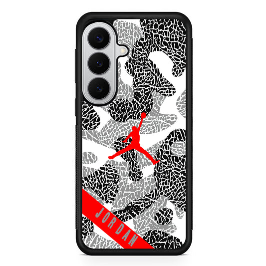 Air Jordan Absolute Patern Samsung Galaxy S26 Case | Slim Samsung Galaxy S26 Rubber Case