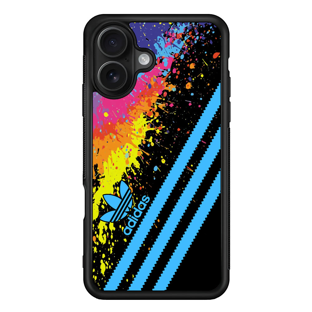 Adidas Stripe Paint iPhone 16 Case - Oxvistore