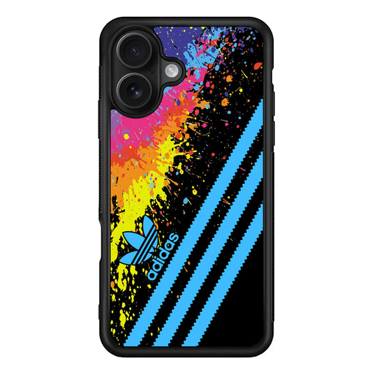 Adidas Stripe Paint iPhone 16 Case - Oxvistore