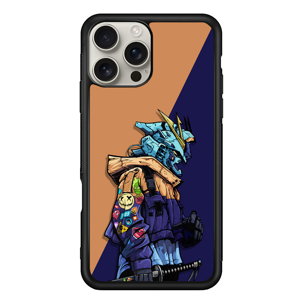 The Gundam Ronin Hypebeast iPhone 16 Pro Max Case | Stylish Protective Case for iPhone 16 Pro Max