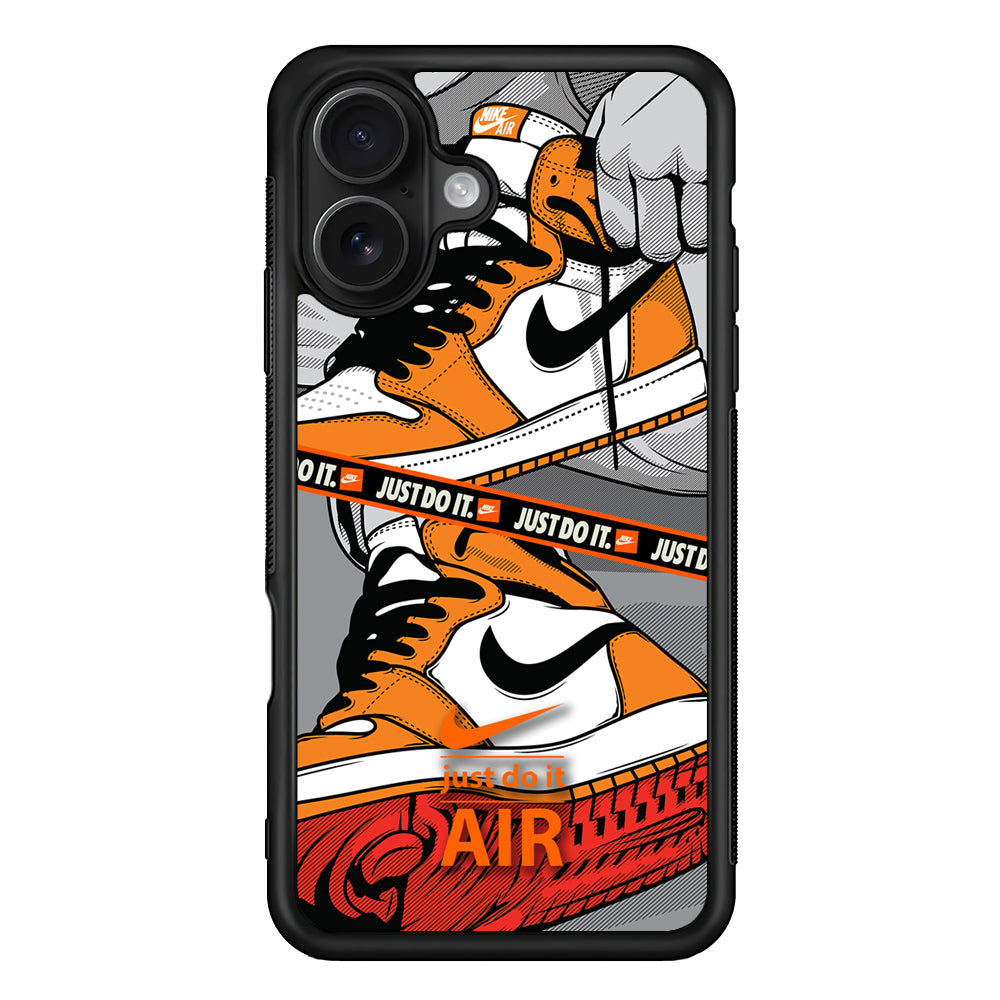 Nike Close Up The Sneaker iPhone 16 Case - Oxvistore