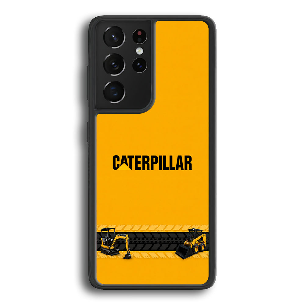 Caterpillar Unstoppable Power Samsung Galaxy S21 Ultra Case | Slim Rubber Case for Samsung Galaxy S21 Ultra