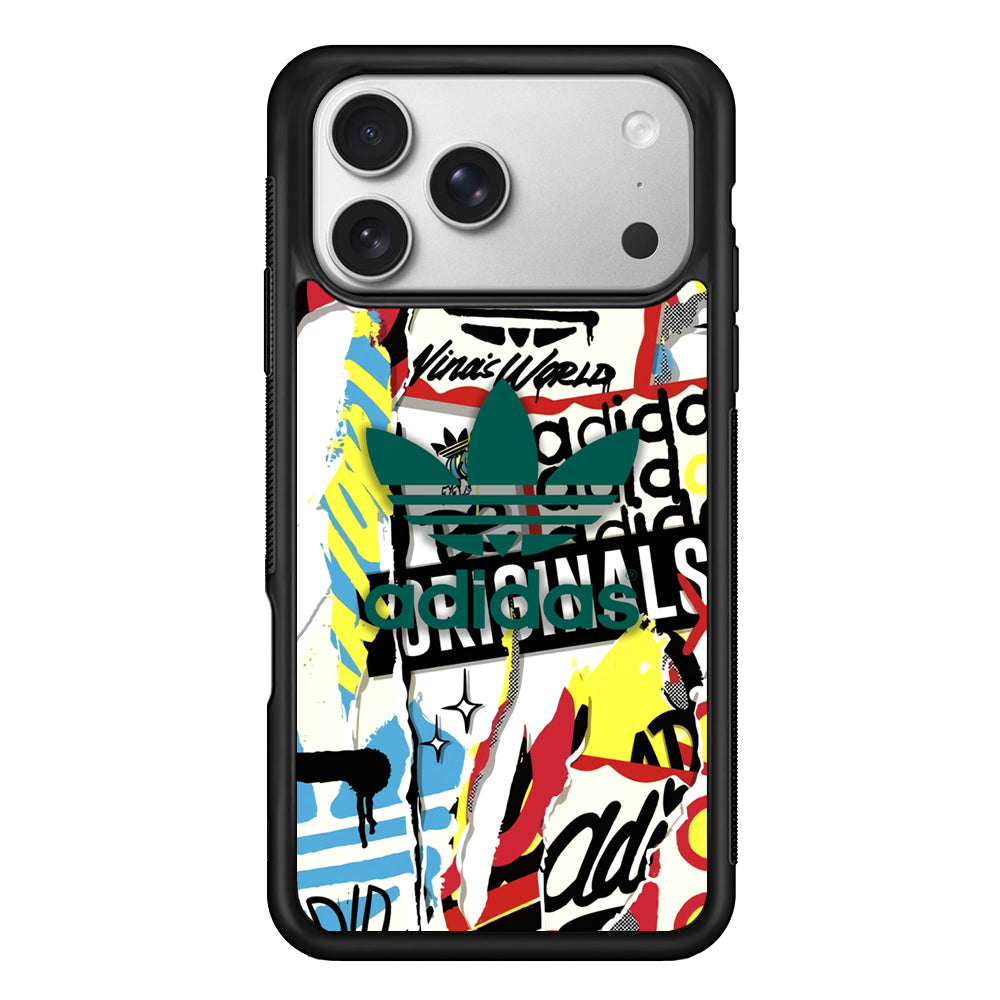 Adidas Paper Brand iPhone 17 Pro Case | Slim Protective Case for iPhone 17 Pro
