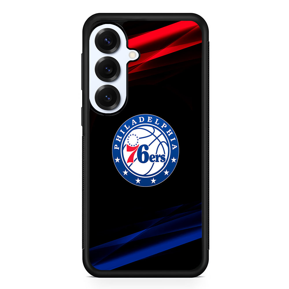 Philadelphia 76ers Logo Samsung Galaxy S25 Plus Case | Slim Rubber Cover for Samsung Galaxy S25 Plus