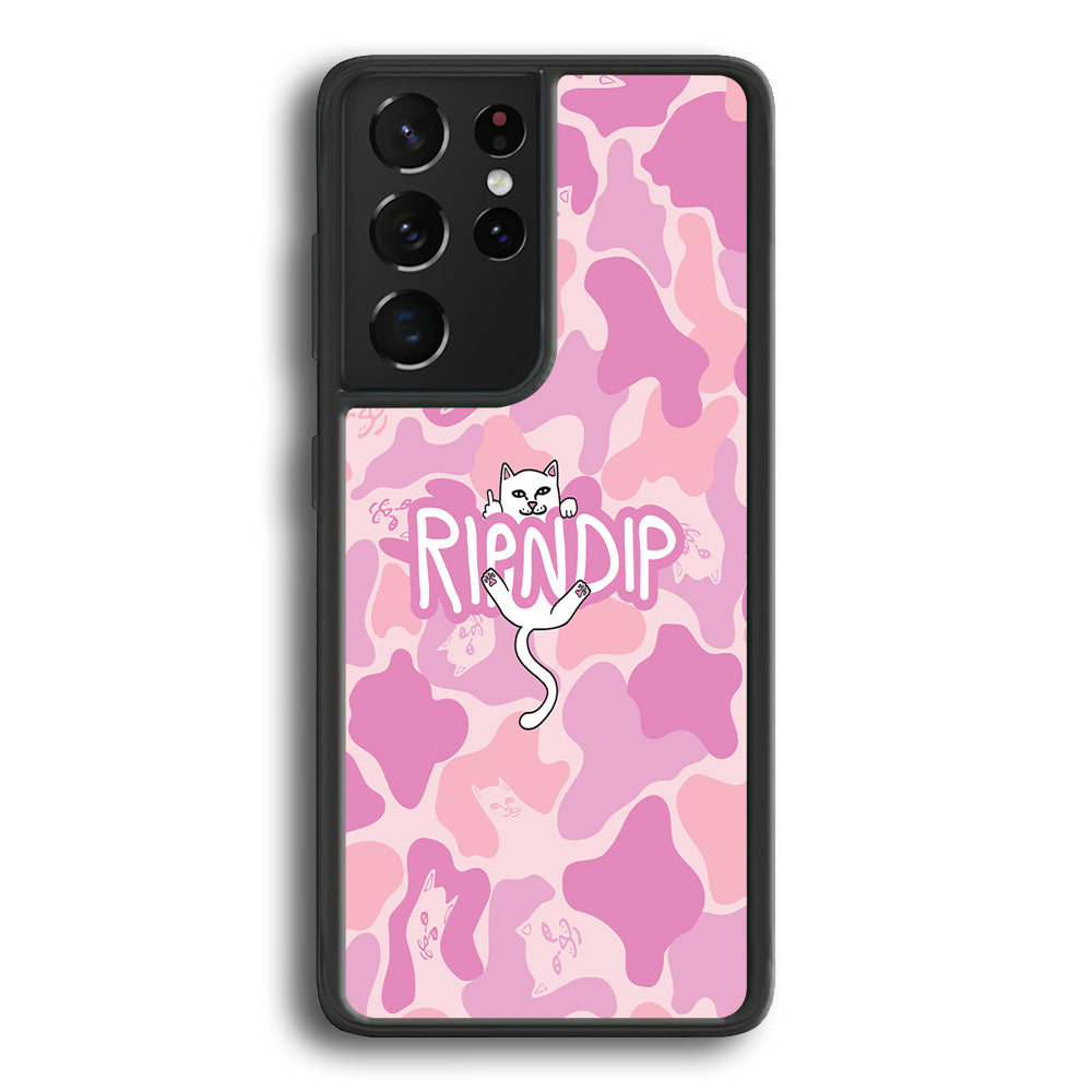 Rip N Dip Pink Camo Samsung Galaxy S24 Ultra Case | Slim Rubber Case for Samsung Galaxy S24 Ultra