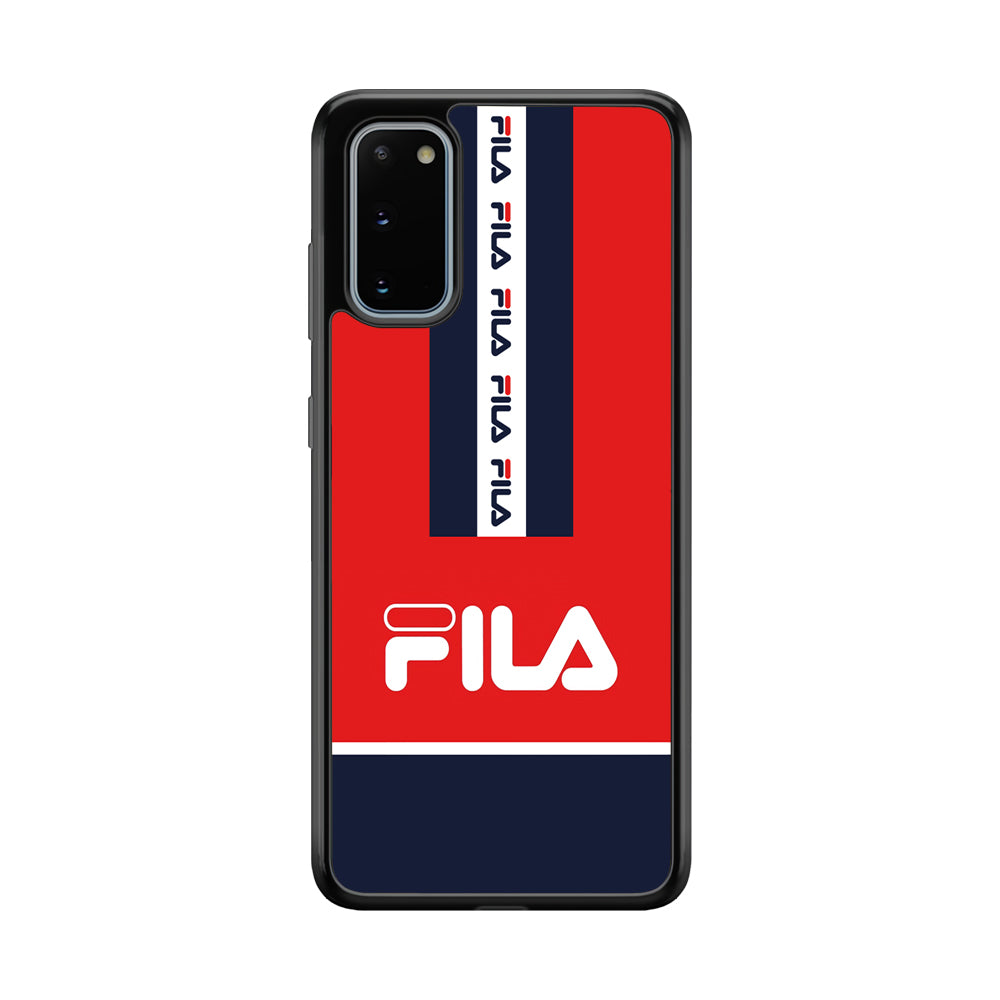 Fila Suit of Identity Samsung Galaxy S20 Case | Slim Rubber Case for Samsung Galaxy S20