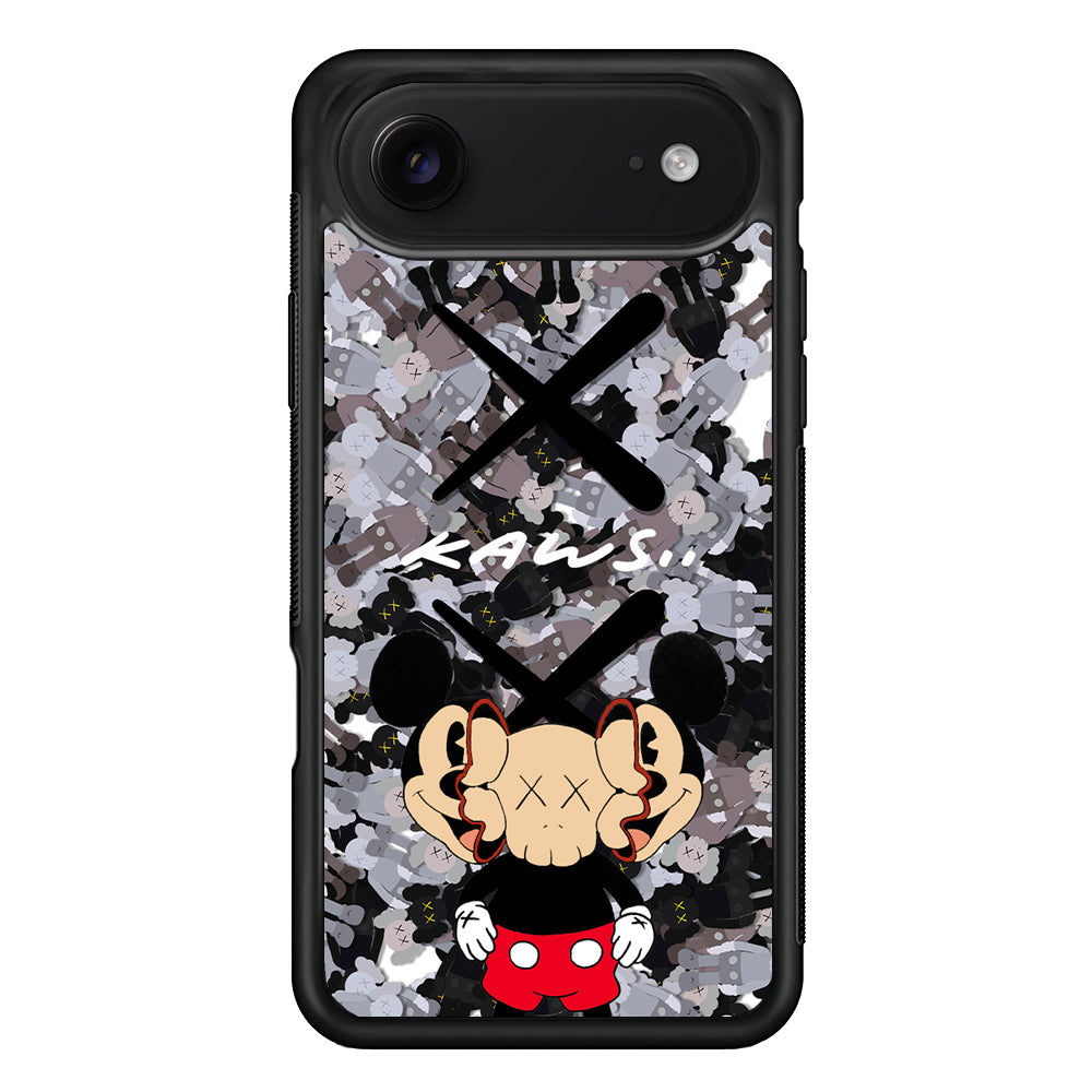 Kaws and Mickey Mask iPhone 17 Air Case | Slim Rubber Case for iPhone 17 Air