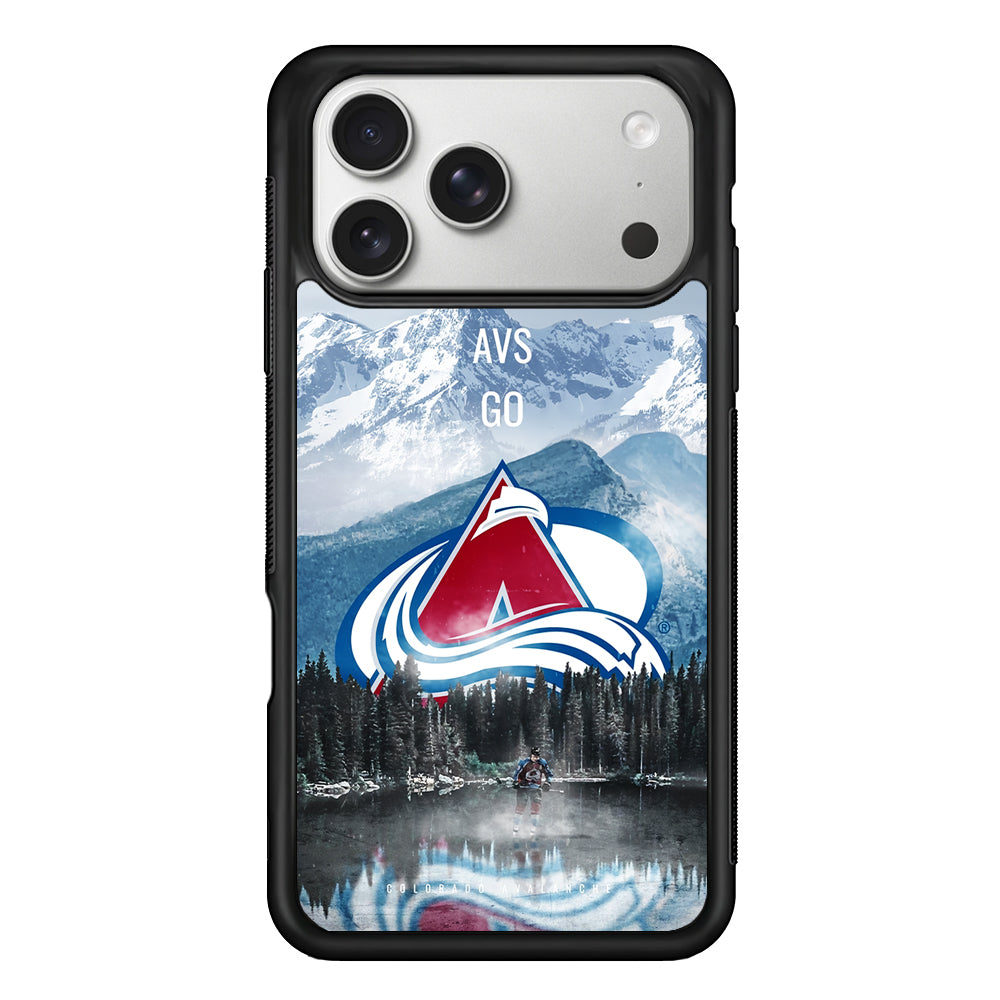 Colorado Avalanche Nature iPhone 17 Pro Case | Slim Rubber Case for iPhone 17 Pro