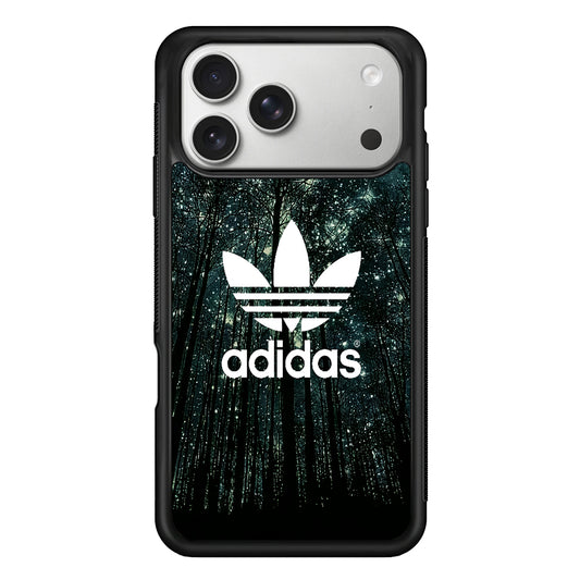 Adidas Logo Night Forest iPhone 17 Pro Case | Slim Protective Case for iPhone 17 Pro