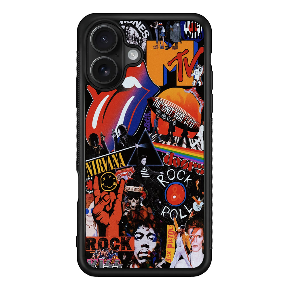 The Famous Musicians and Bands iPhone 16 Case - Oxvistore