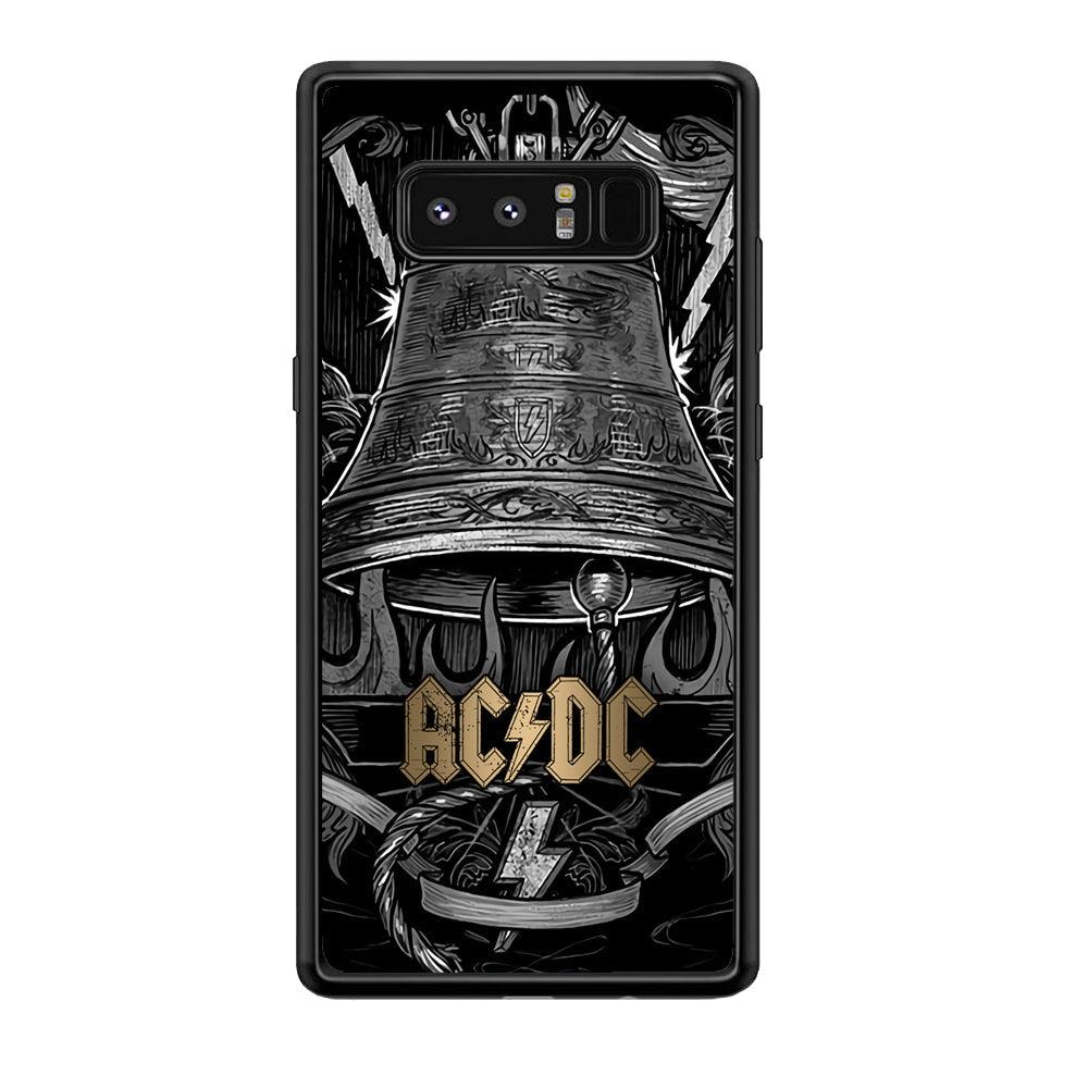 ACDC Bell of Fire Samsung Galaxy Note 8 Case-Oxvistore