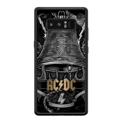 ACDC Bell of Fire Samsung Galaxy Note 8 Case-Oxvistore