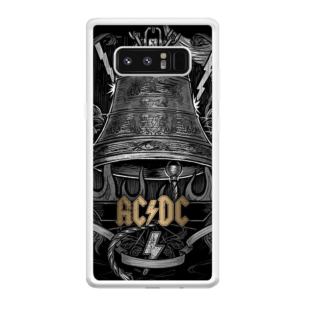 ACDC Bell of Fire Samsung Galaxy Note 8 Case-Oxvistore