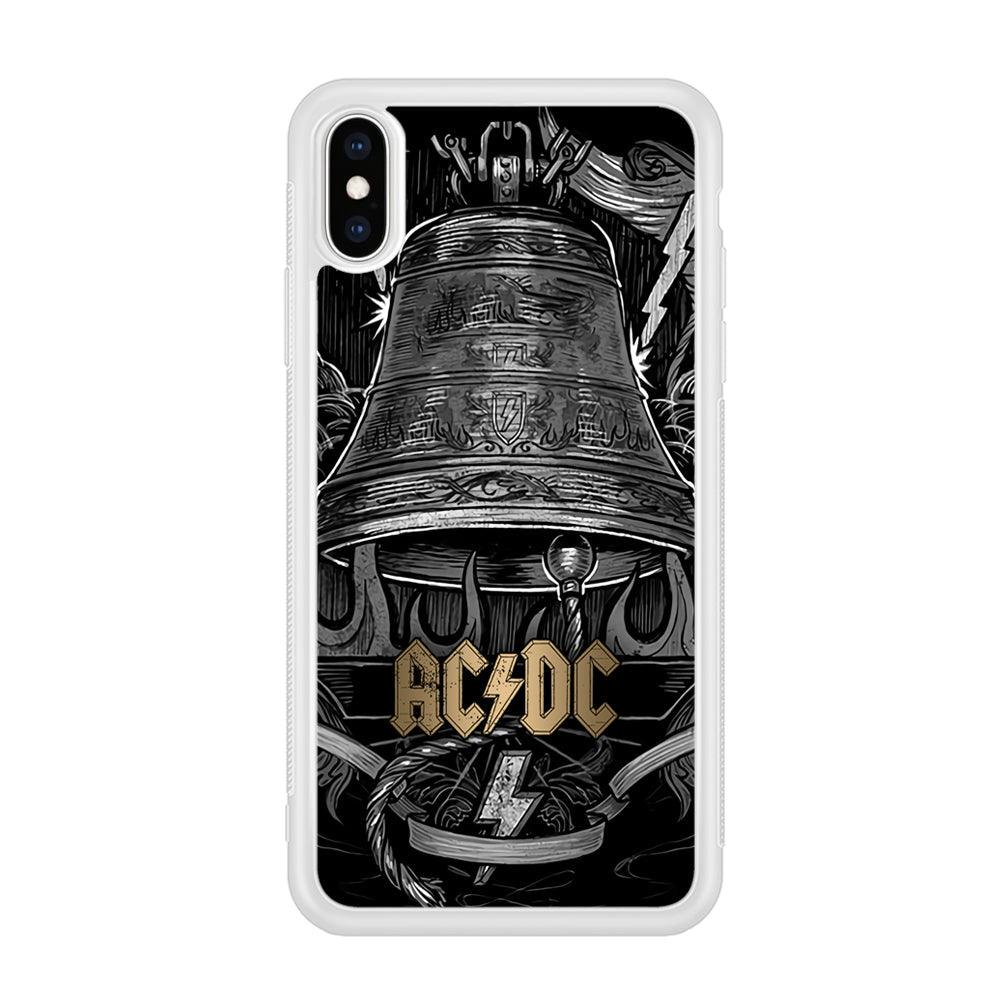 ACDC Bell of Fire iPhone X Case-Oxvistore