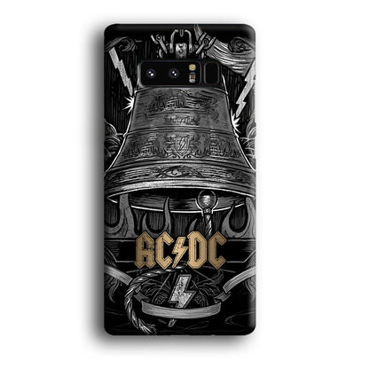 ACDC Bell of Fire Samsung Galaxy Note 8 Case-Oxvistore