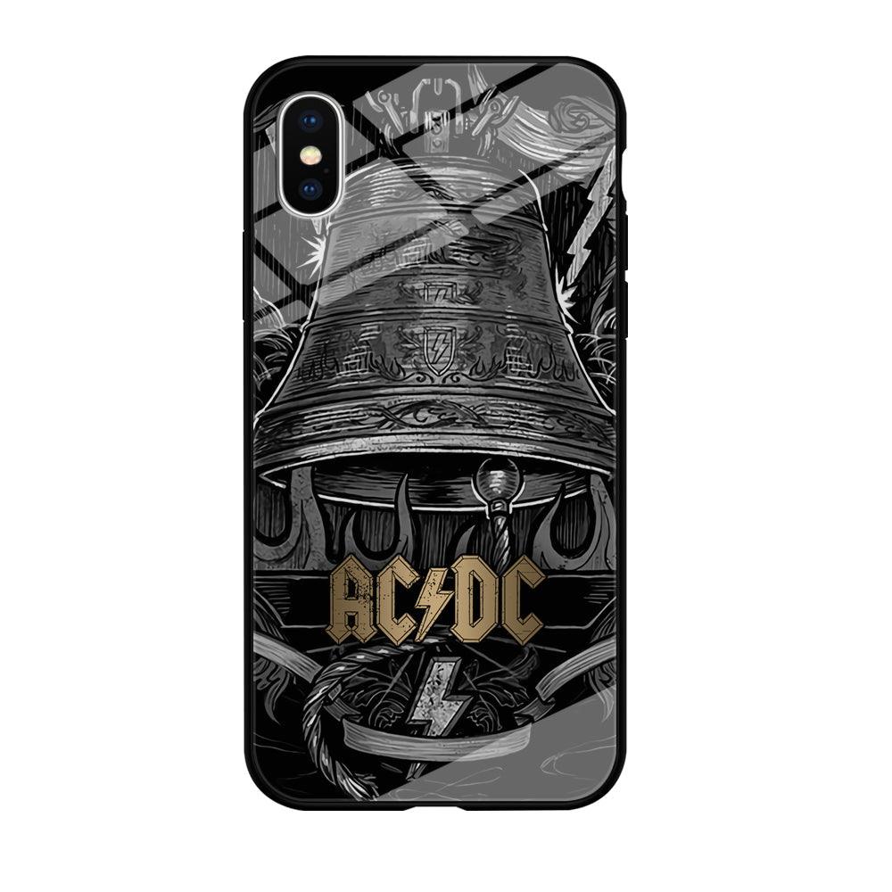 ACDC Bell of Fire iPhone X Case-Oxvistore