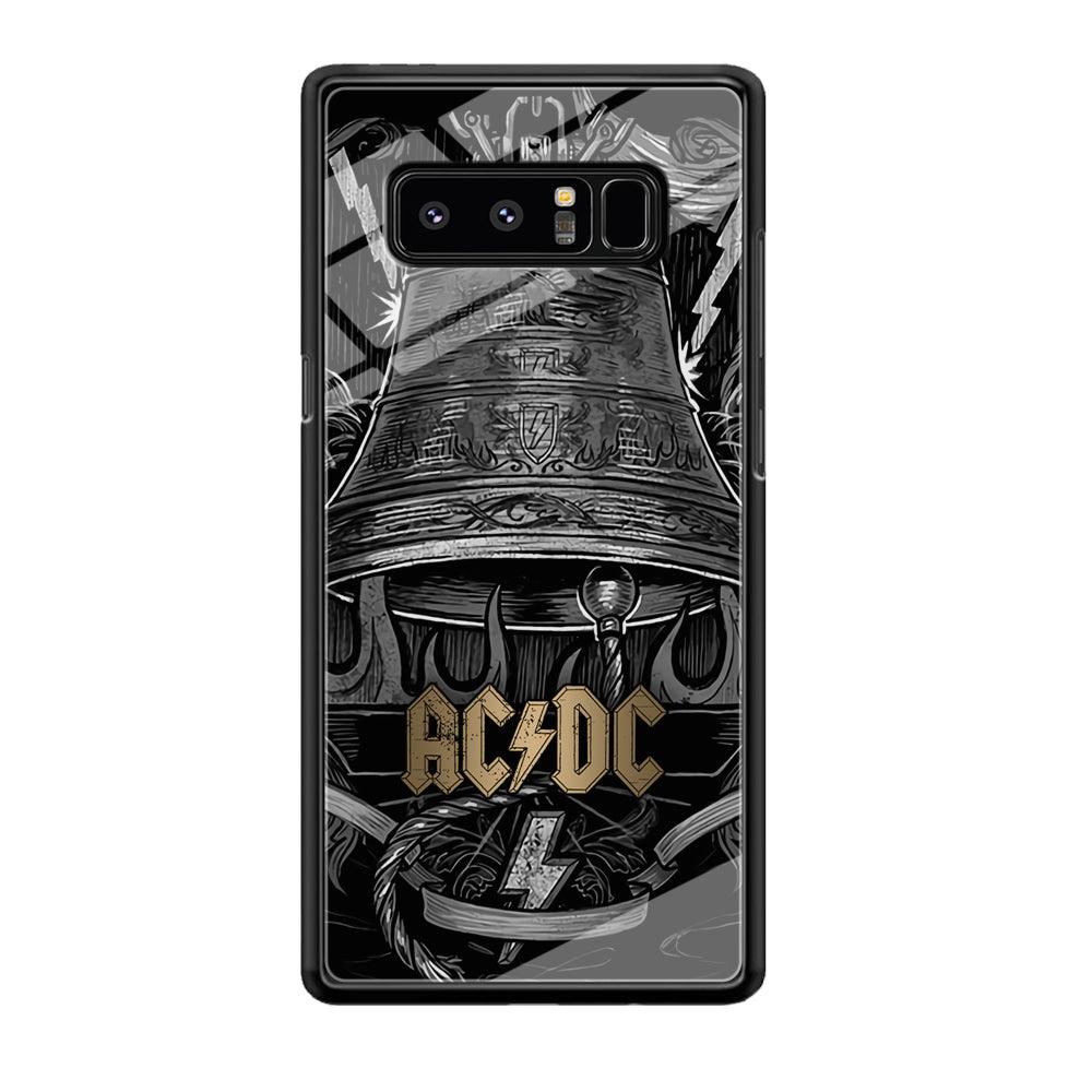 ACDC Bell of Fire Samsung Galaxy Note 8 Case-Oxvistore