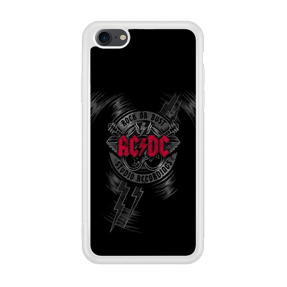 ACDC Bust The Studio iPhone 8 Case-Oxvistore