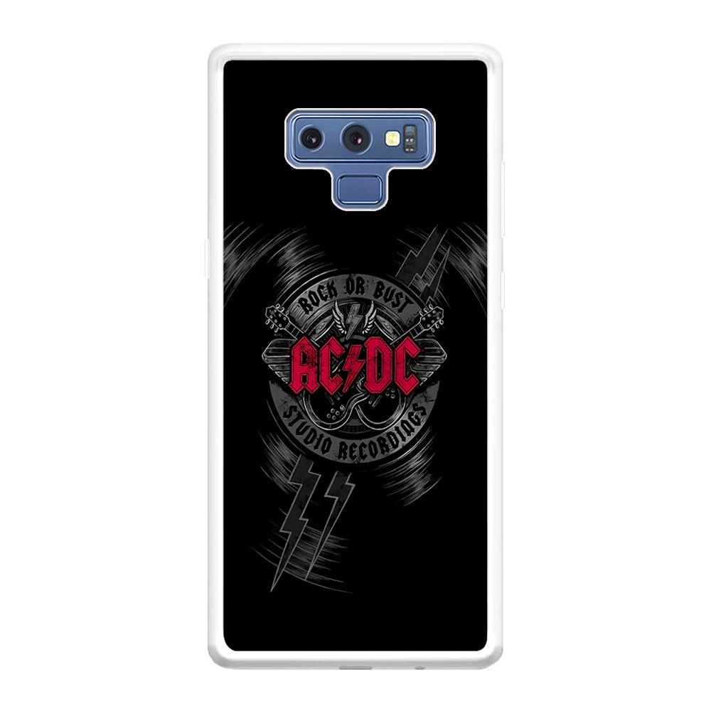 ACDC Bust The Studio Samsung Galaxy Note 9 Case-Oxvistore