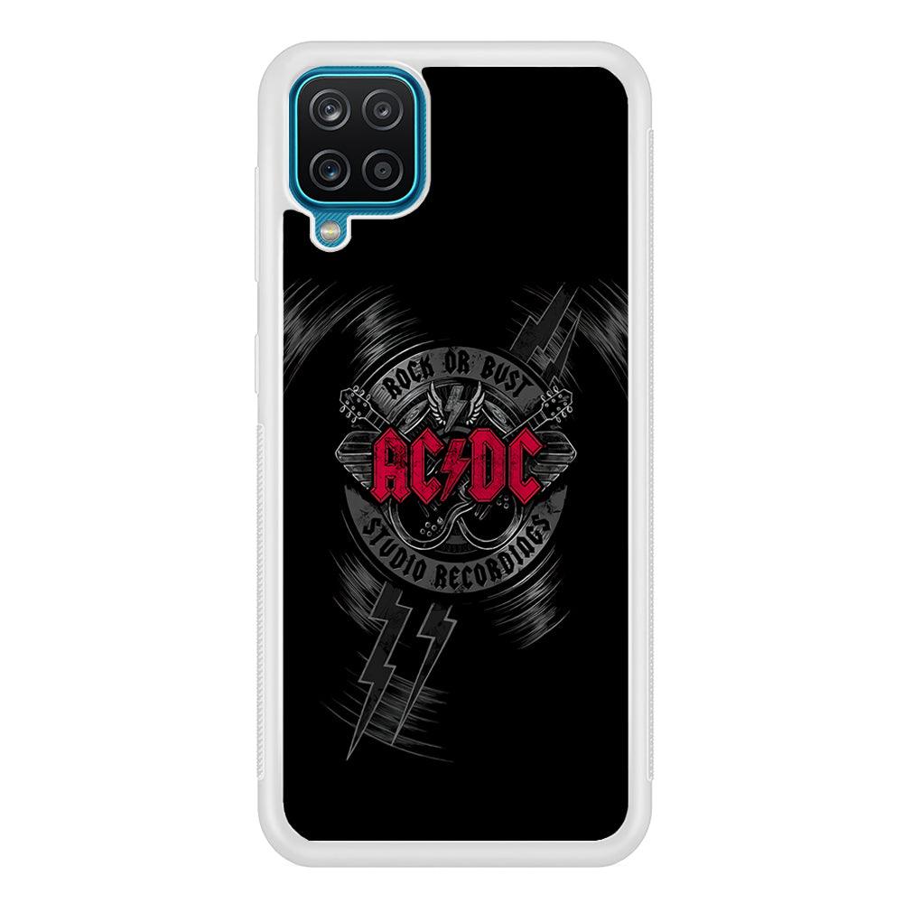 ACDC Bust The Studio Samsung Galaxy A12 Case-Oxvistore