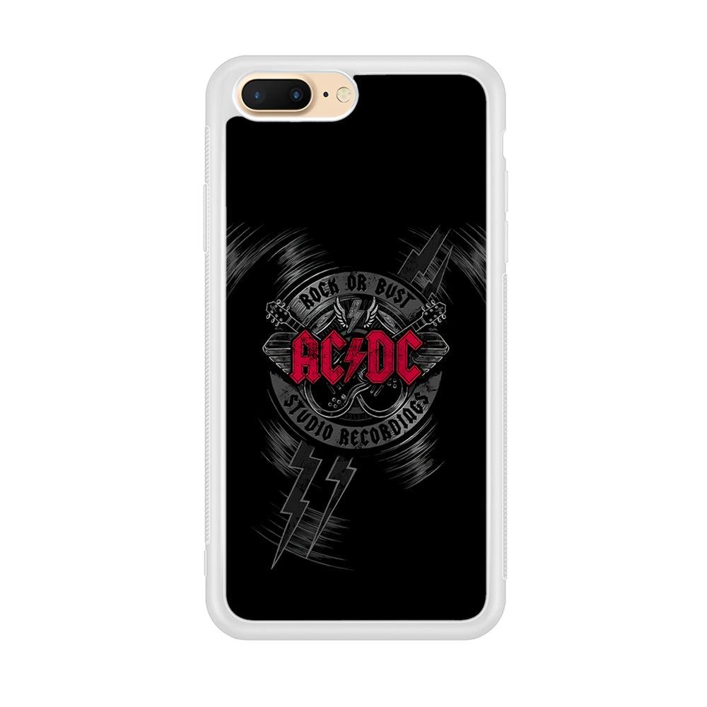 ACDC Bust The Studio iPhone 8 Plus Case-Oxvistore