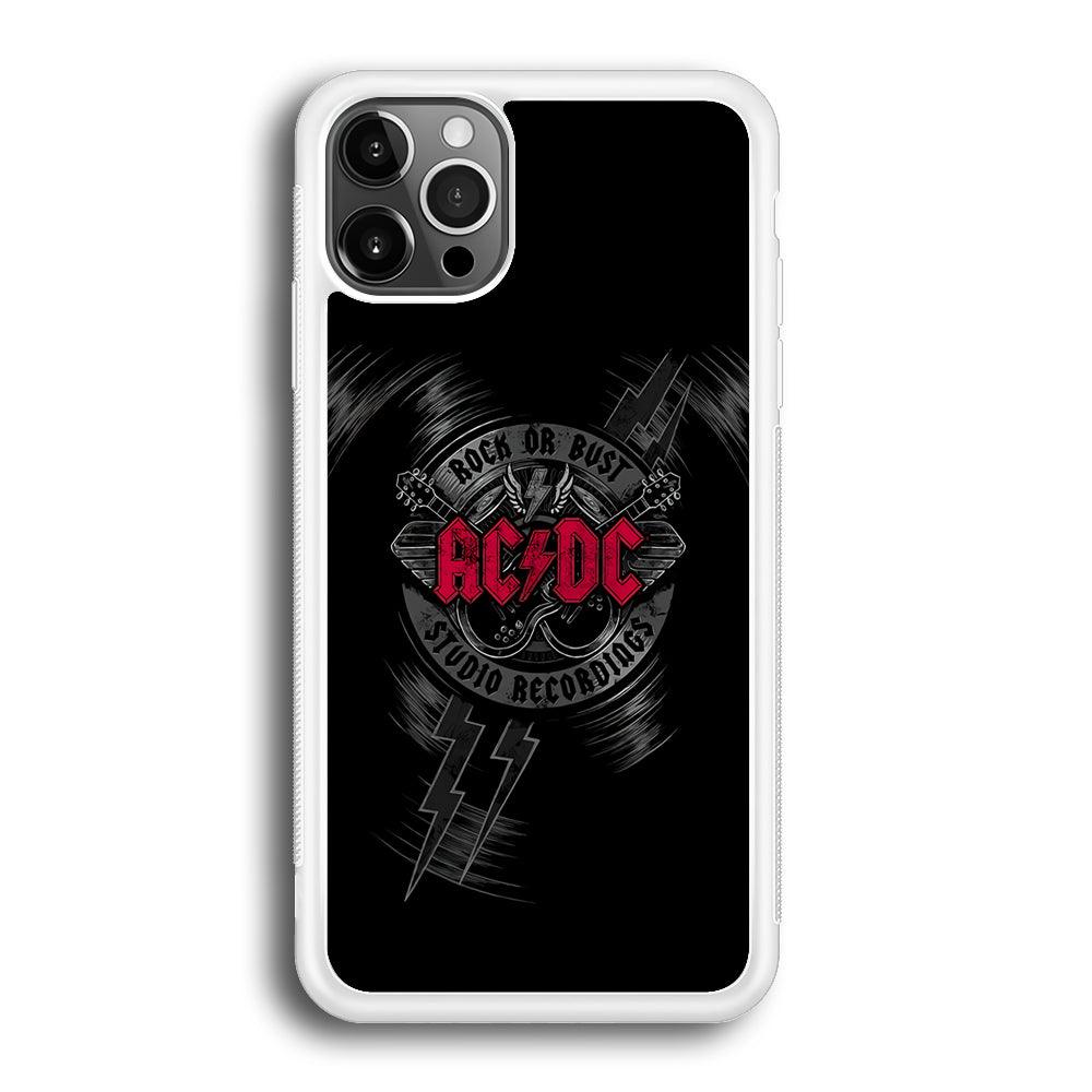 ACDC Bust The Studio iPhone 12 Pro Max Case-Oxvistore