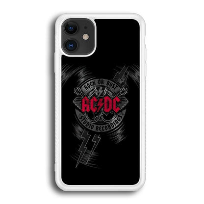 ACDC Bust The Studio iPhone 12 Case-Oxvistore