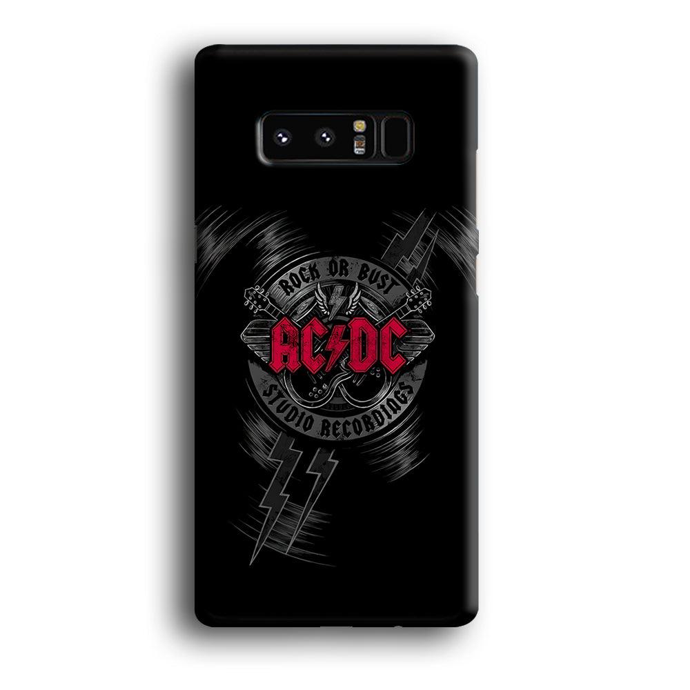 ACDC Bust The Studio Samsung Galaxy Note 8 Case-Oxvistore