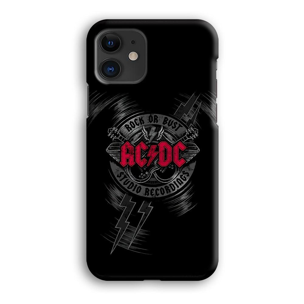 ACDC Bust The Studio iPhone 12 Case-Oxvistore