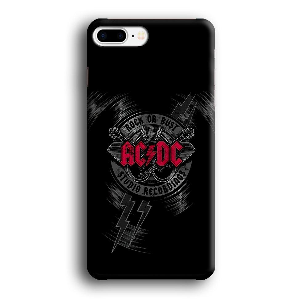 ACDC Bust The Studio iPhone 8 Plus Case-Oxvistore